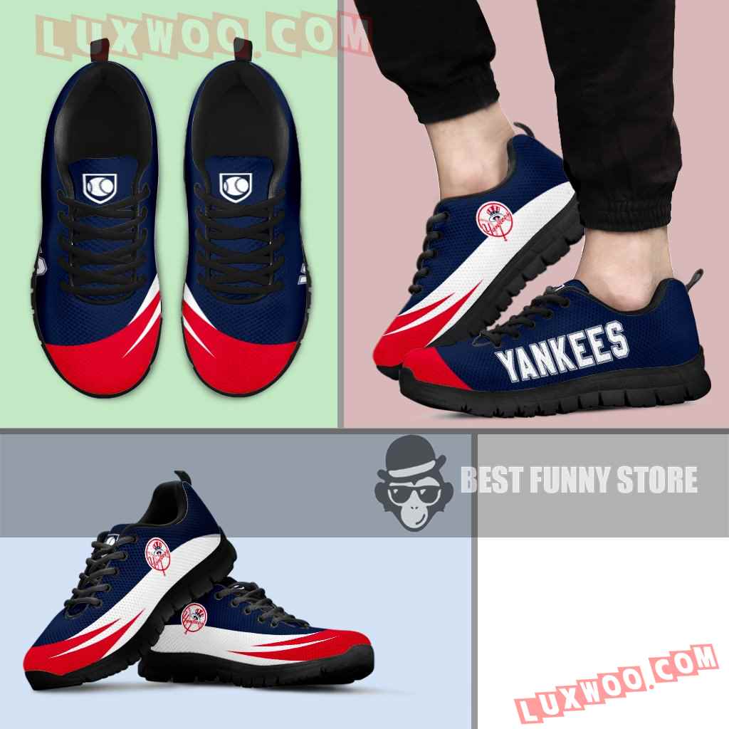 Awesome Gift Logo New York Yankees sneakers